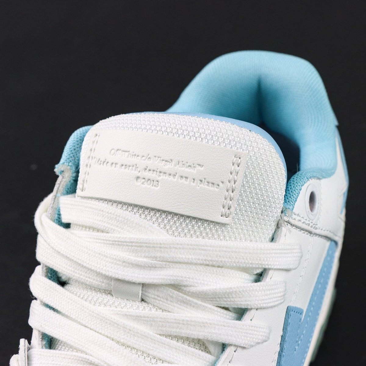 Off-White Out Of Office 'Blanc Bleu Glacier' — vue 9