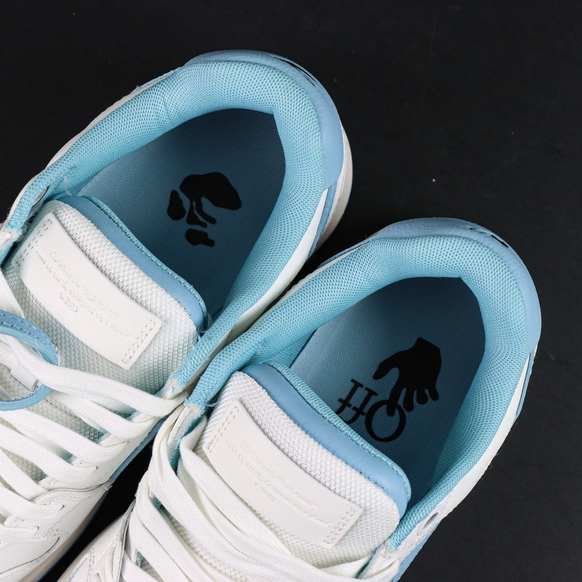 Off-White Out Of Office 'Blanc Bleu Glacier' — vue 12
