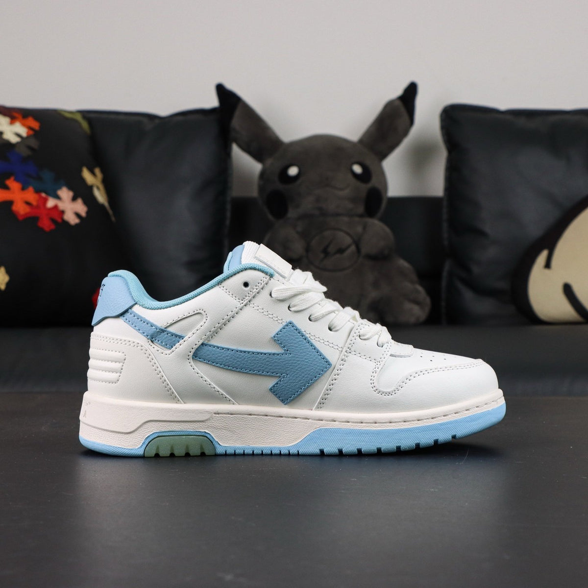 Off-White Out Of Office 'Blanc Bleu Glacier' — vue 14