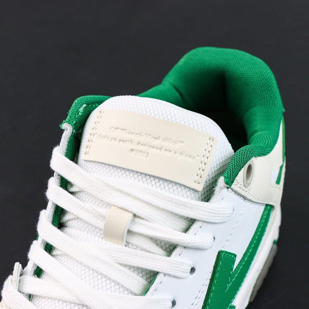 Off-White Out Of Office 'Blanc Vert Émeraude' — vue 9