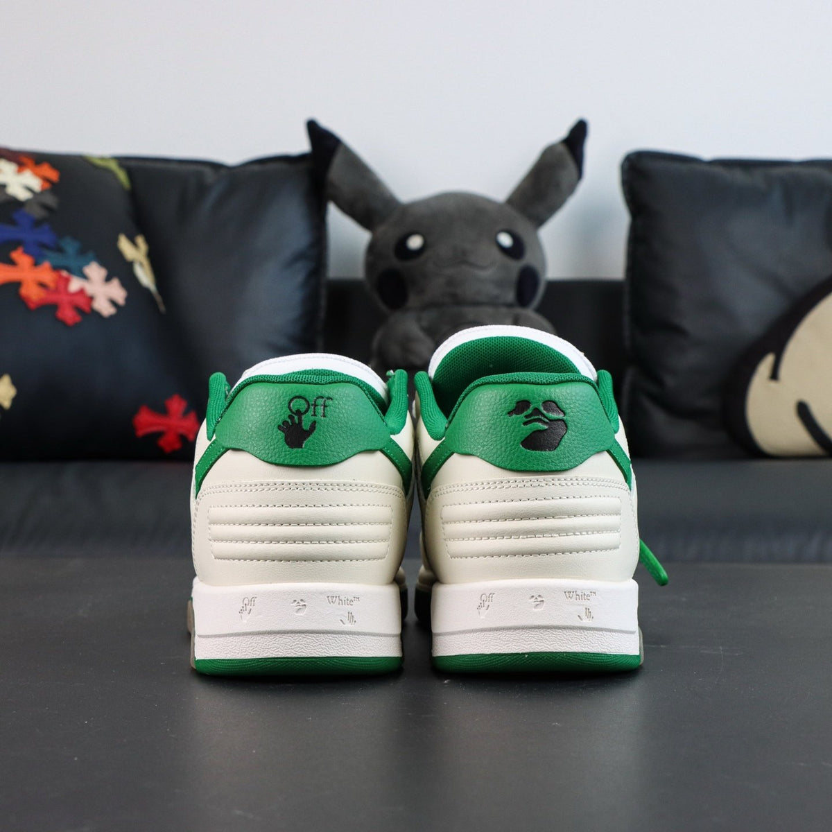 Off-White Out Of Office 'Blanc Vert Émeraude' — vue 18