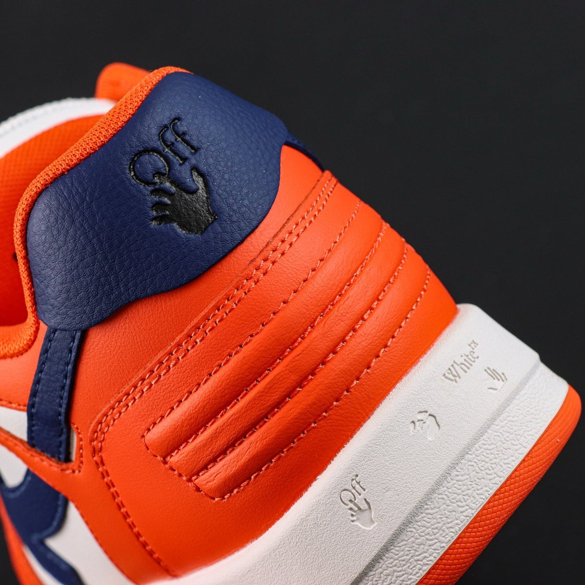 Off-White Out Of Office 'Orange Bleu Marine' — vue 6