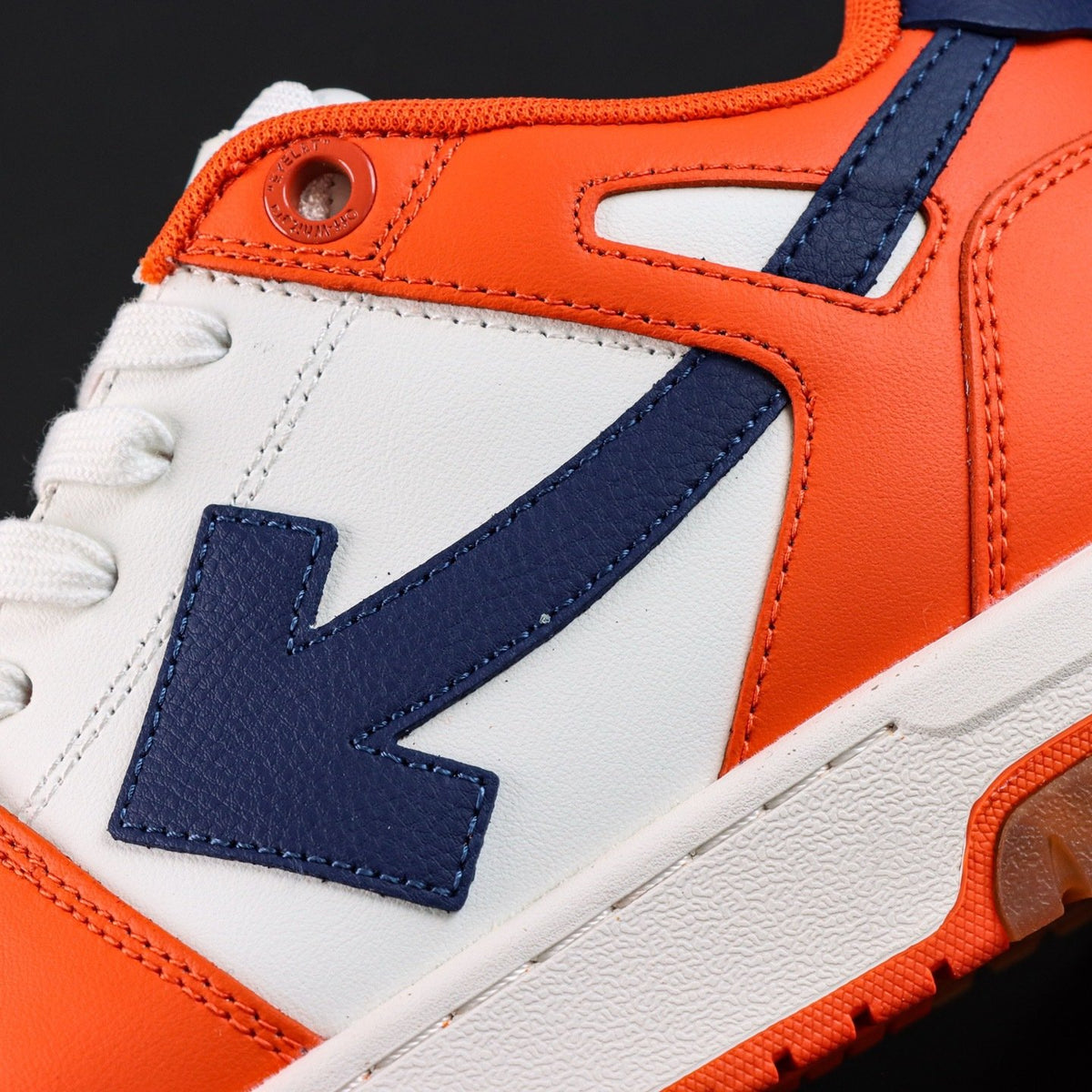 Off-White Out Of Office 'Orange Bleu Marine' — vue 8