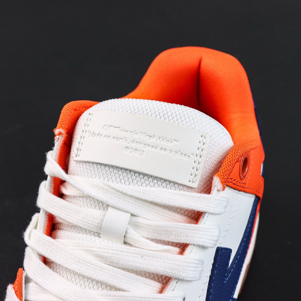 Off-White Out Of Office 'Orange Bleu Marine' — vue 9
