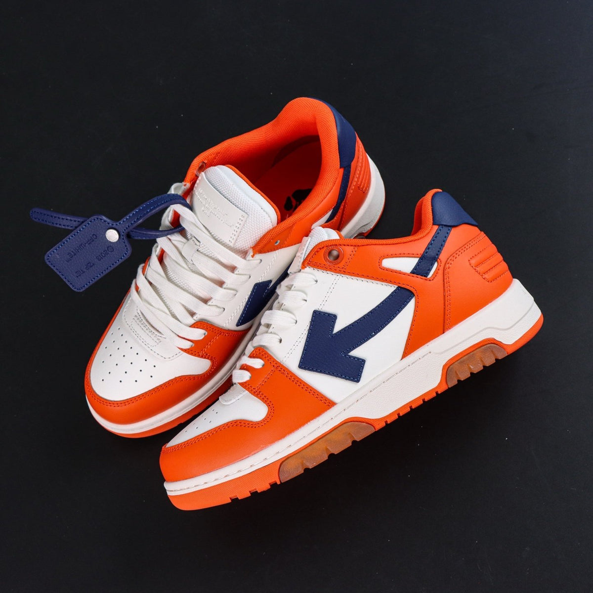 Off-White Out Of Office 'Orange Bleu Marine' — vue 11
