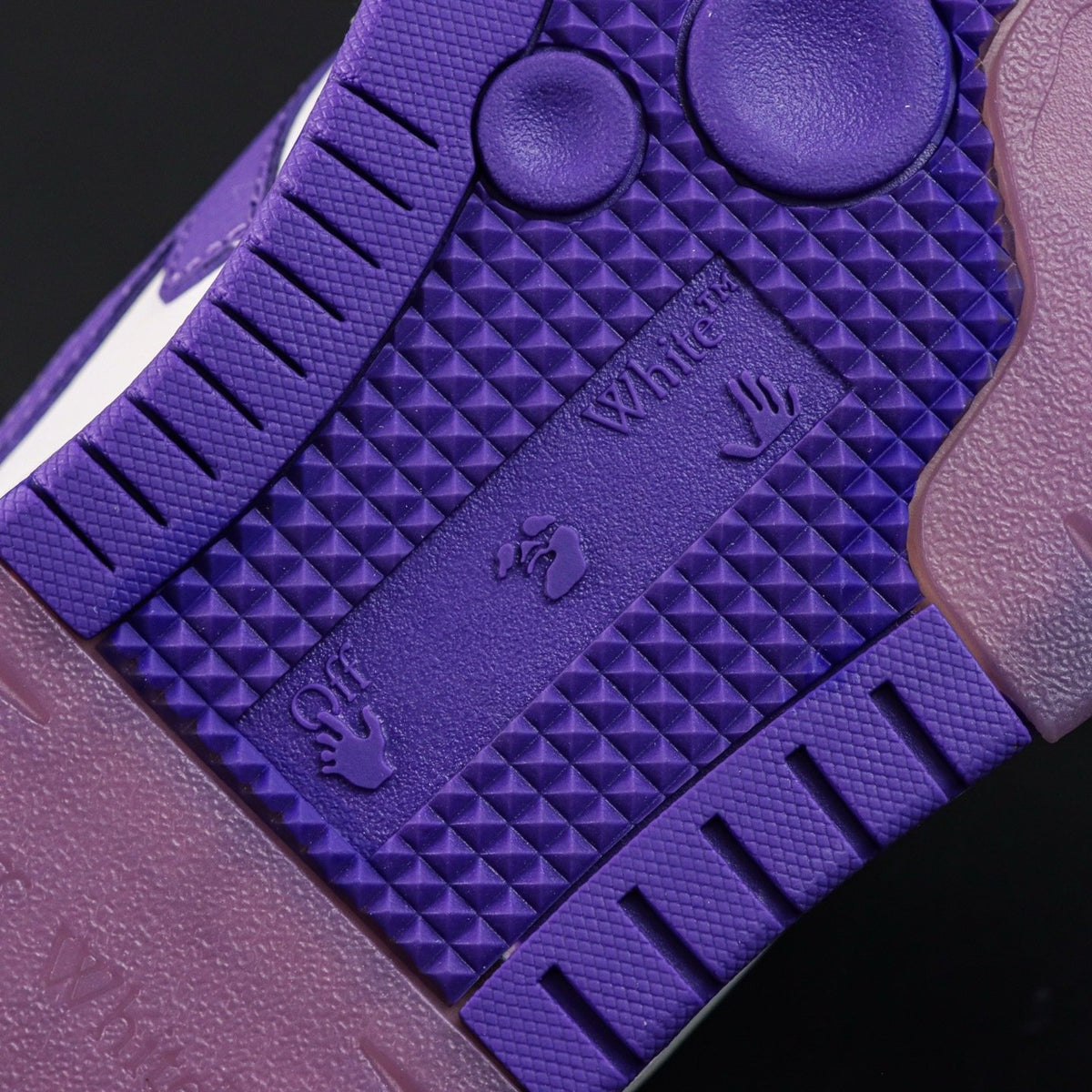 Off-White Out Of Office 'Blanc Violet' — vue 7
