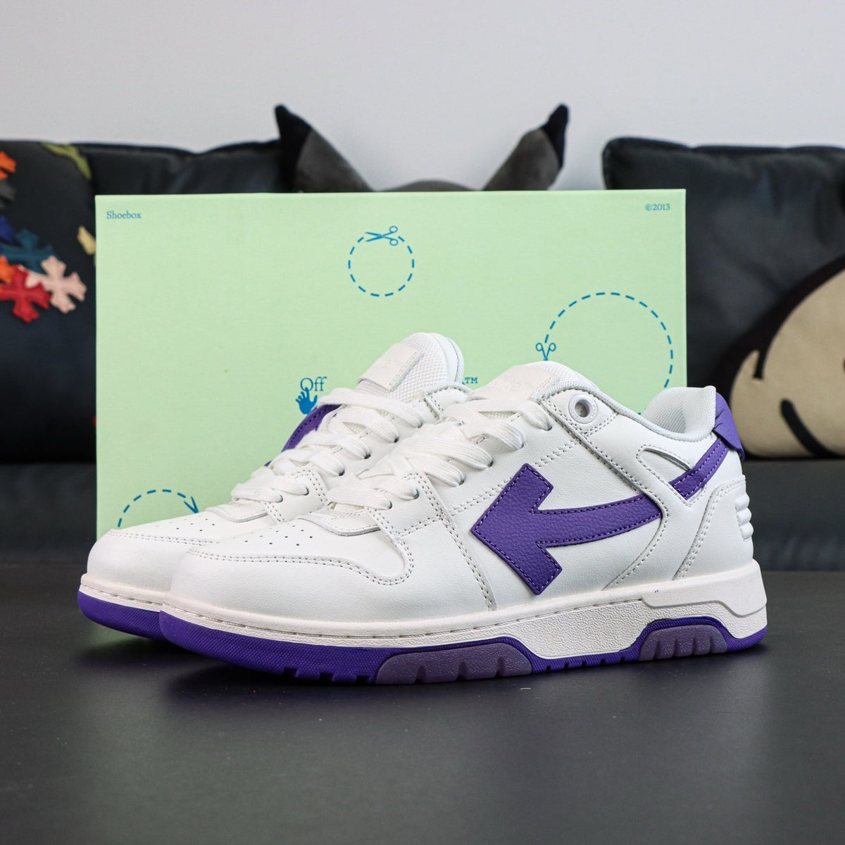 Off-White Out Of Office 'Blanc Violet' — vue 16