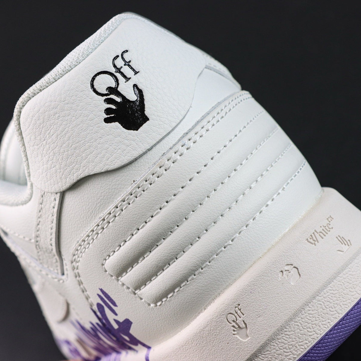 Off-White Out Of Office 'Blanc Violet For Walking' — vue 5