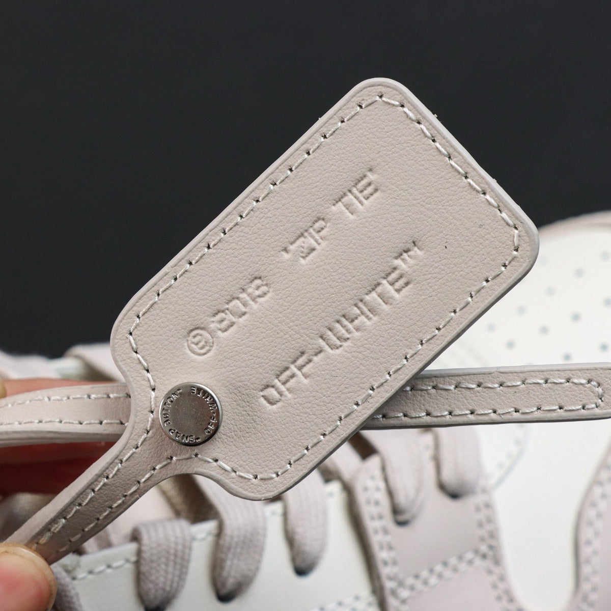 Off-White Out Of Office 'Beige Écru' — vue 4