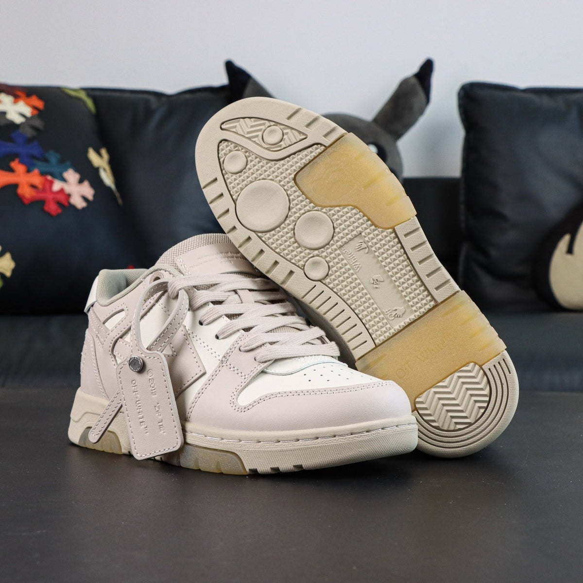 Off-White Out Of Office 'Beige Écru' — vue 11
