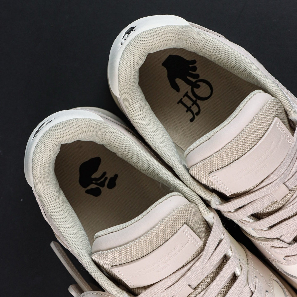 Off-White Out Of Office 'Beige Écru' — vue 13