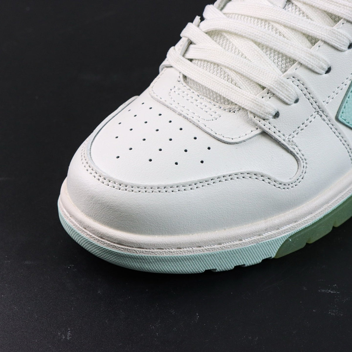 Off-White Out Of Office 'Blanc Turquoise' — vue 10
