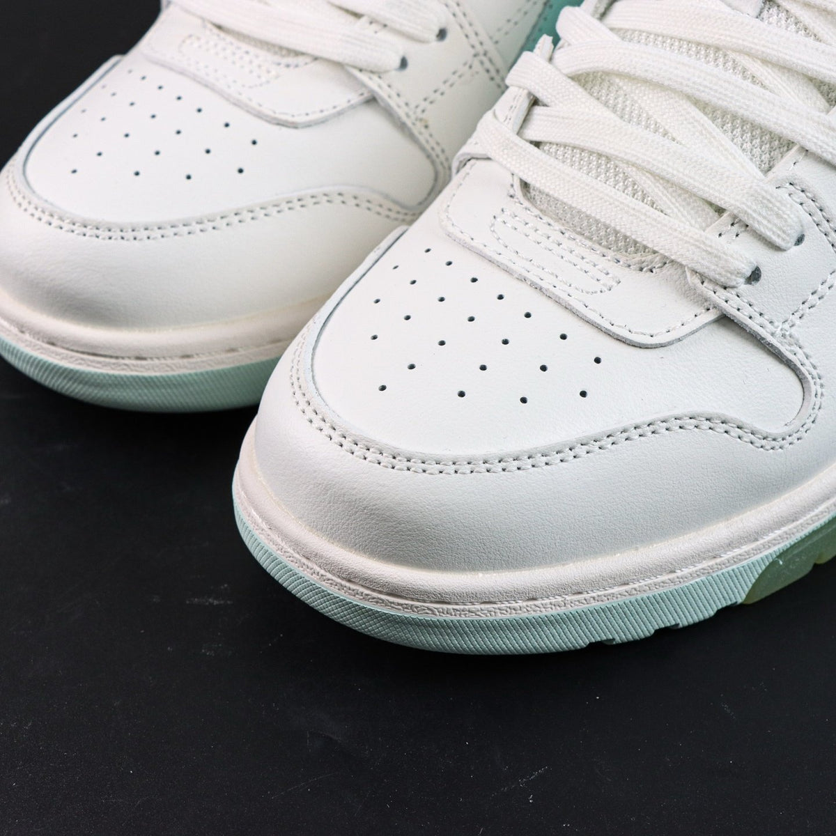 Off-White Out Of Office 'Blanc Turquoise' — vue 13