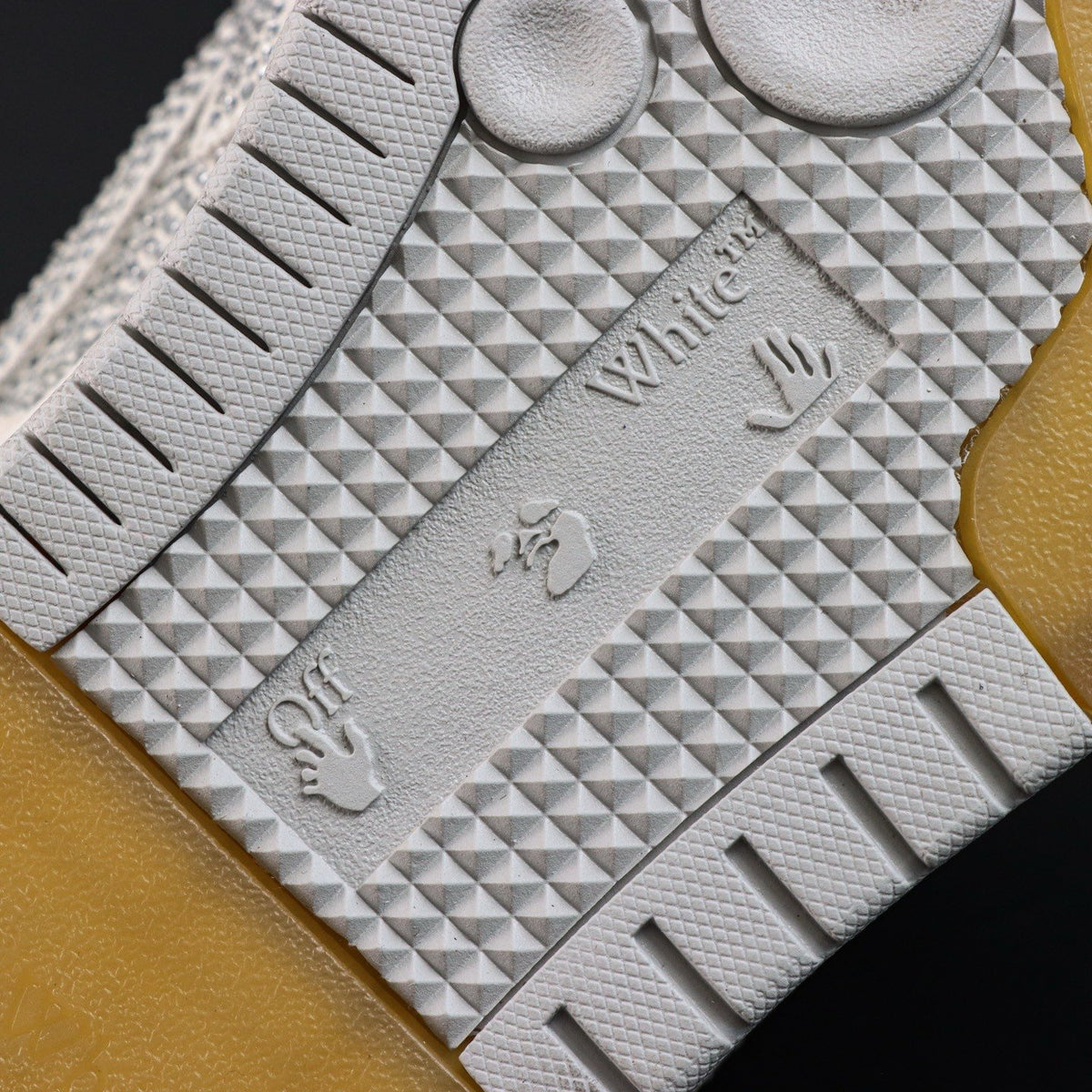 Off-White Out Of Office 'Gris Chiné' — vue 5