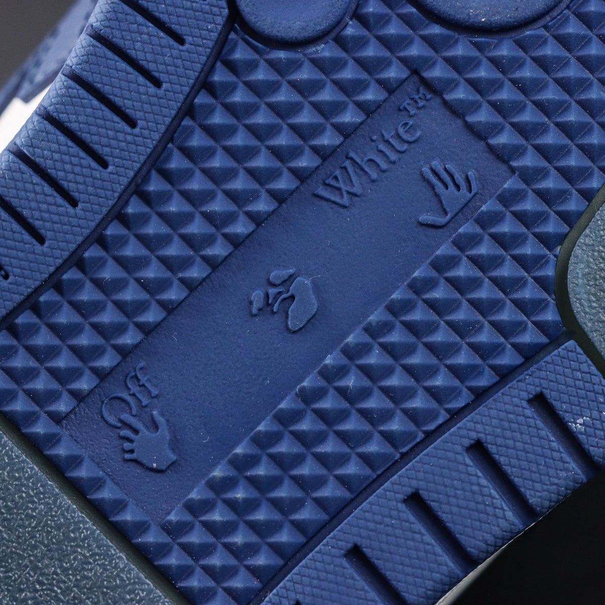 Off-White Out Of Office 'Bleu Marine' — vue 7