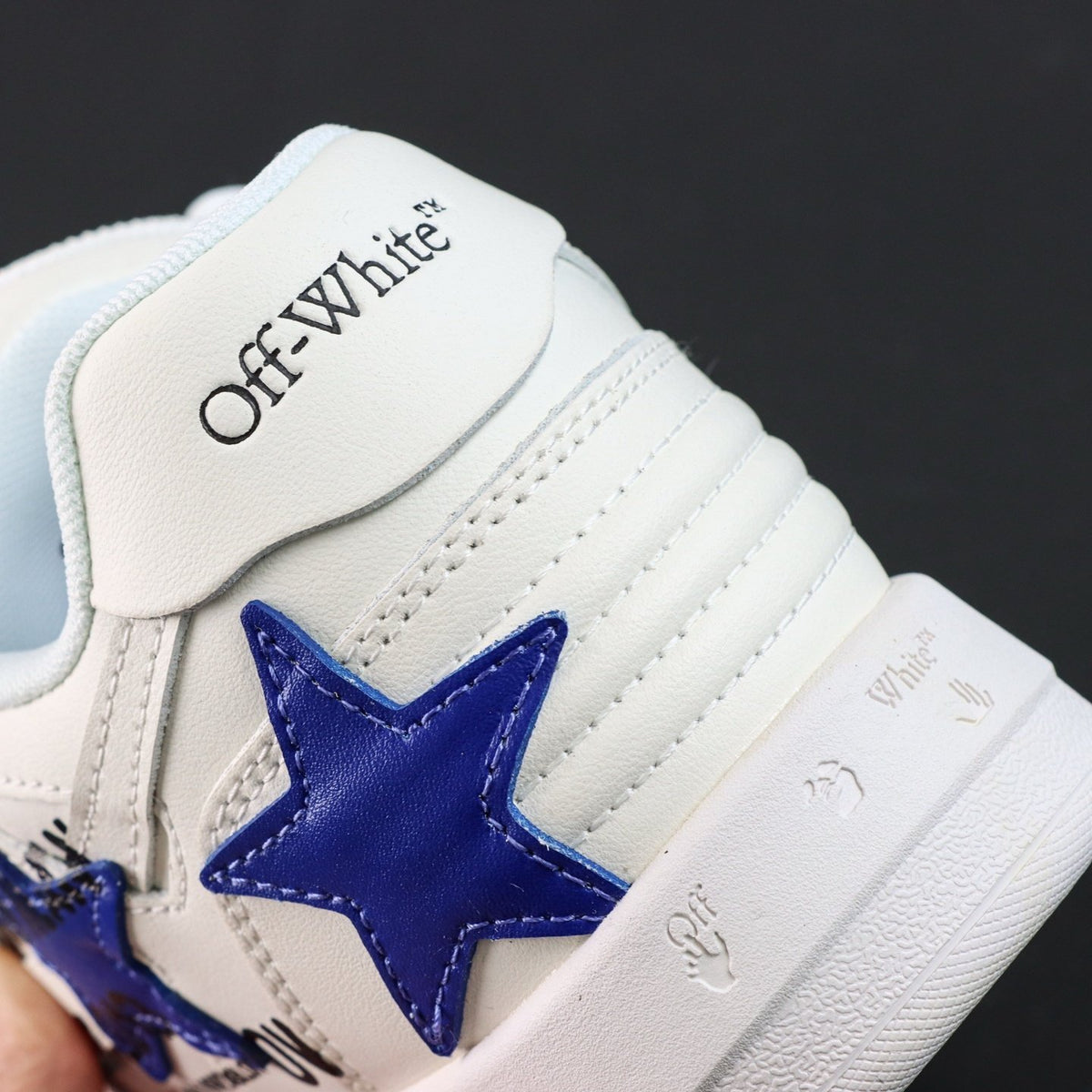 Off-White Out Of Office 'Blanc Étoile Bleue' — vue 6