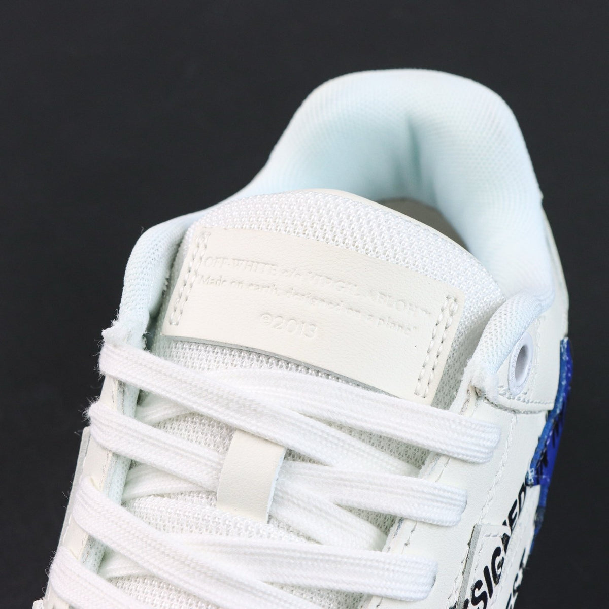 Off-White Out Of Office 'Blanc Étoile Bleue' — vue 9