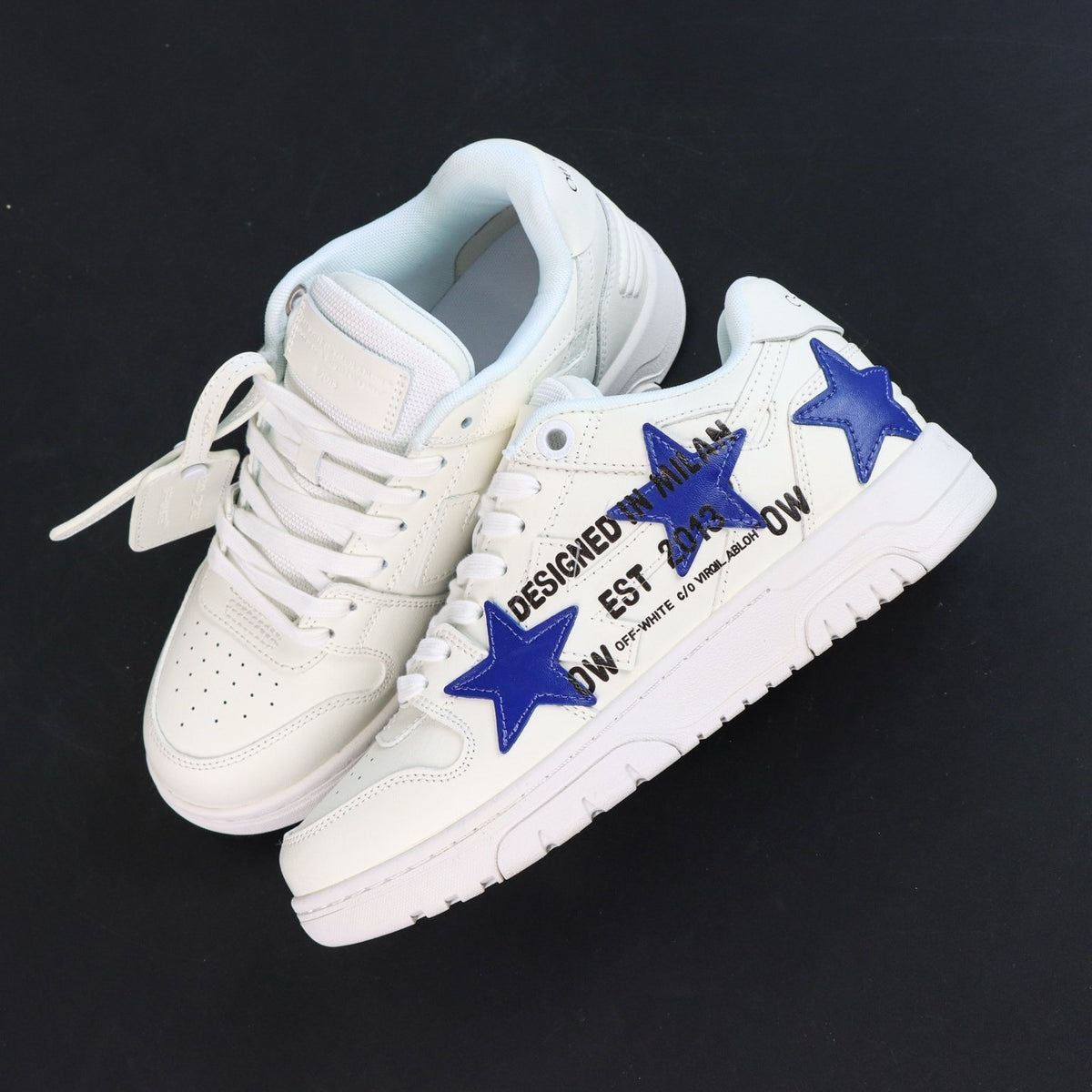 Off-White Out Of Office 'Blanc Étoile Bleue' — vue 11