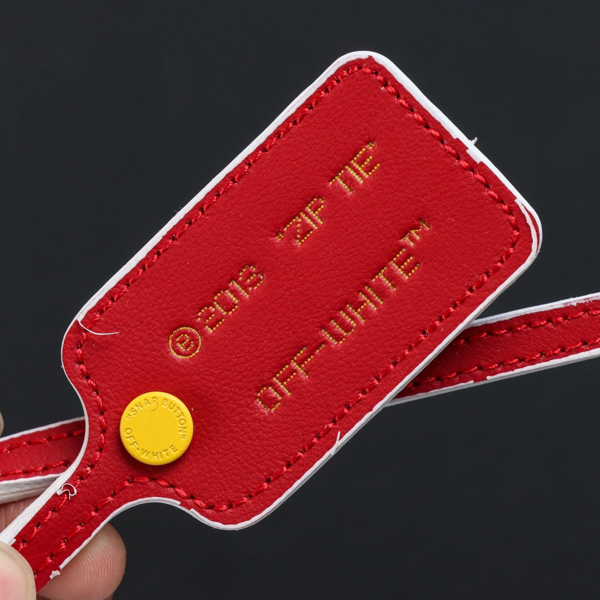 Off-White Out Of Office 'Blanc Rouge Vif' — vue 3
