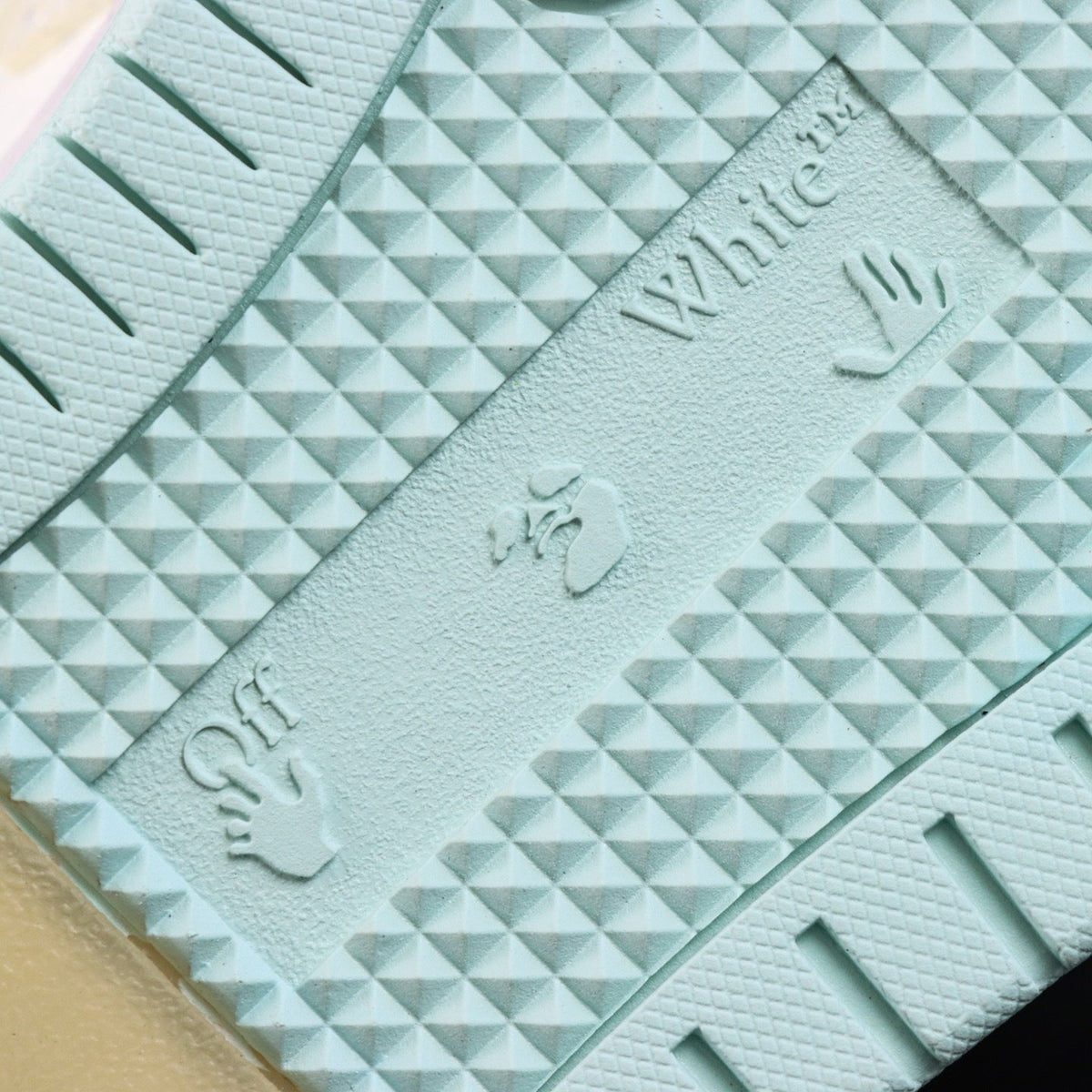 Off-White Out Of Office 'Blanc Vert d'Eau' — vue 2