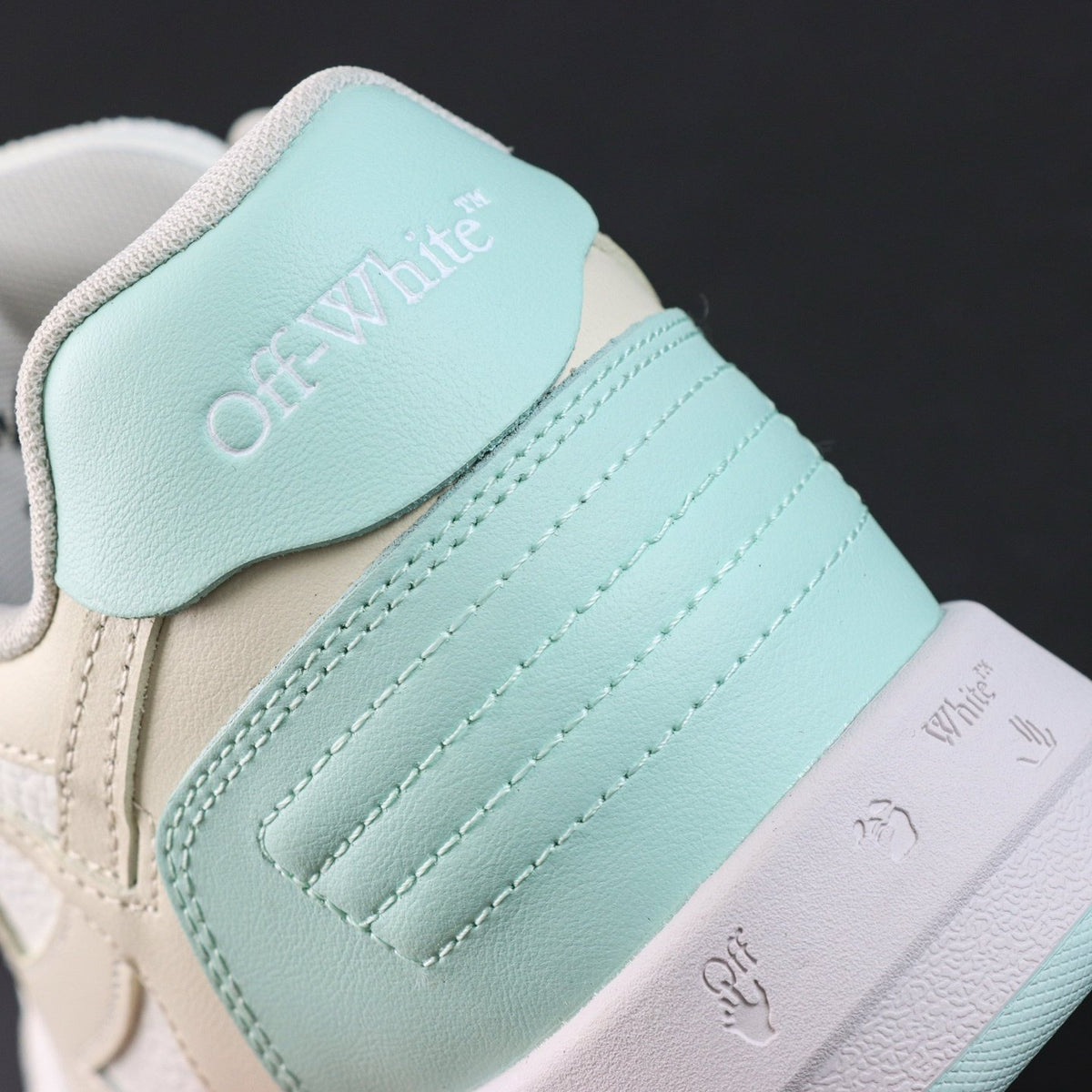 Off-White Out Of Office 'Blanc Vert d'Eau' — vue 7