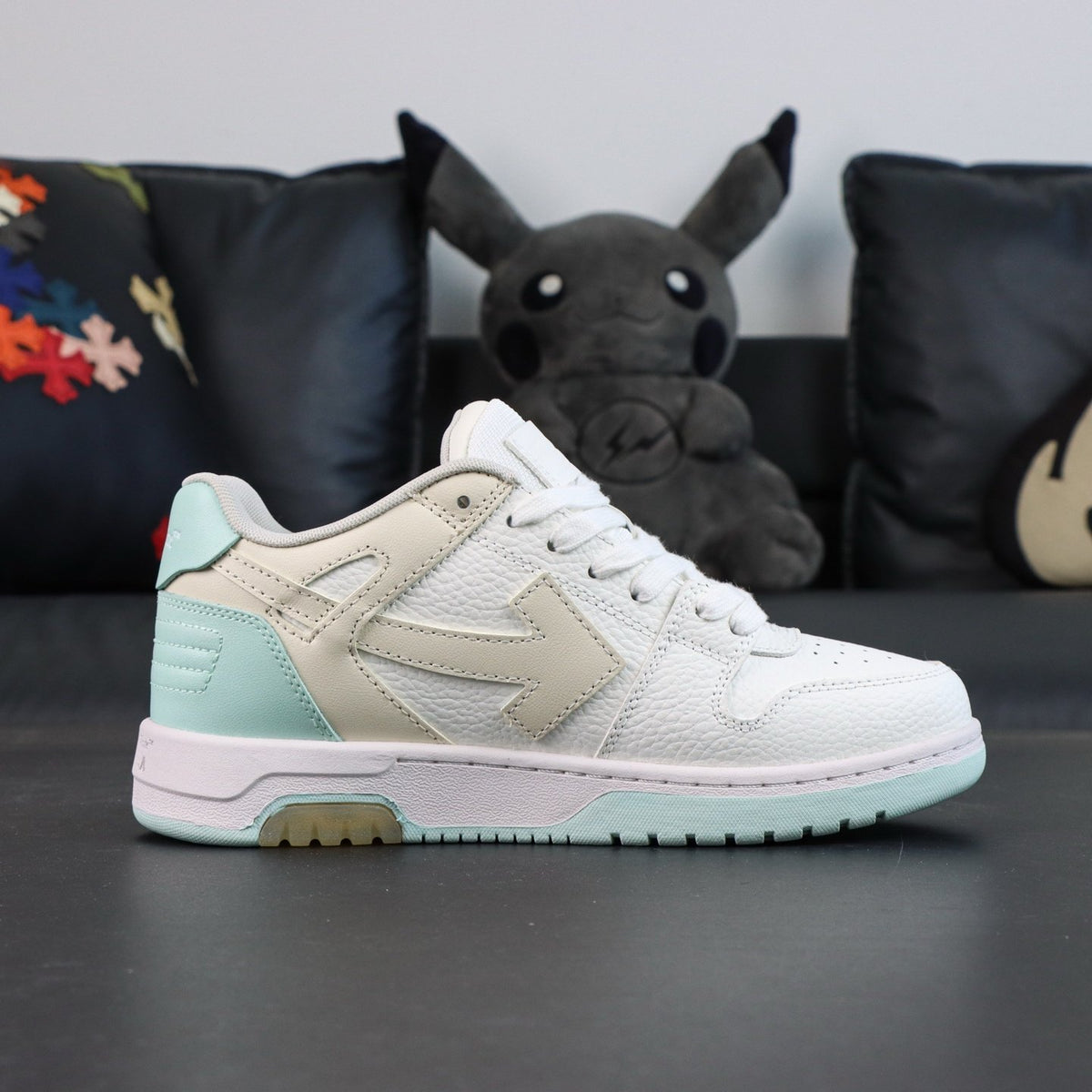 Off-White Out Of Office 'Blanc Vert d'Eau' — vue 14
