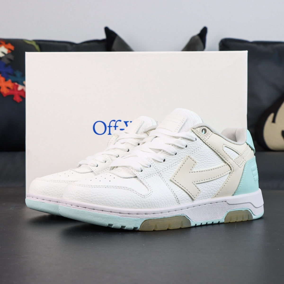 Off-White Out Of Office 'Blanc Vert d'Eau' — vue 16