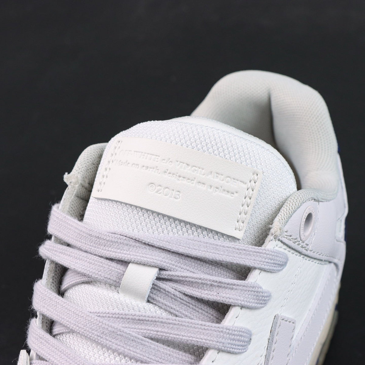 Off-White Out Of Office 'Blanc Bleu Marine' — vue 9