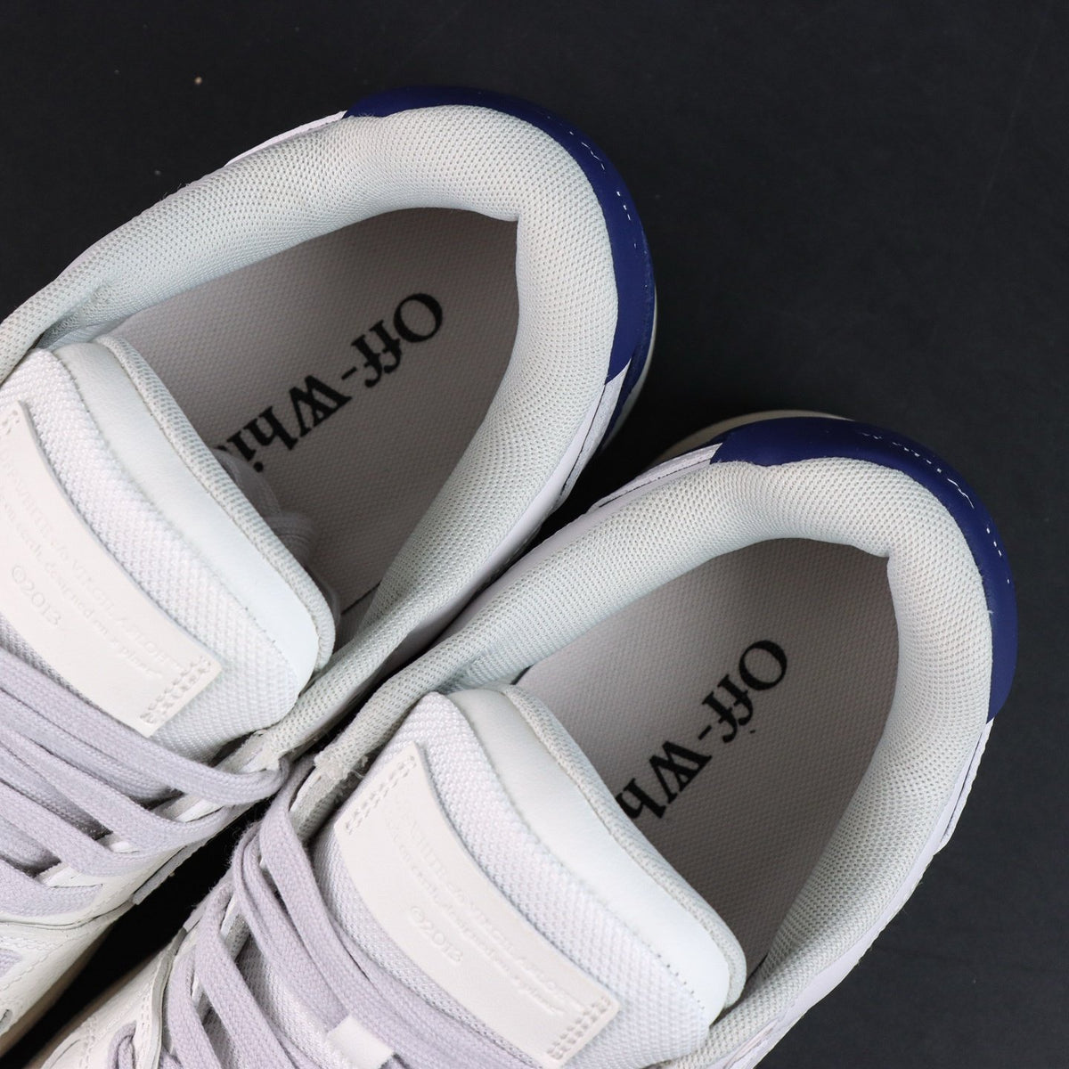 Off-White Out Of Office 'Blanc Bleu Marine' — vue 12