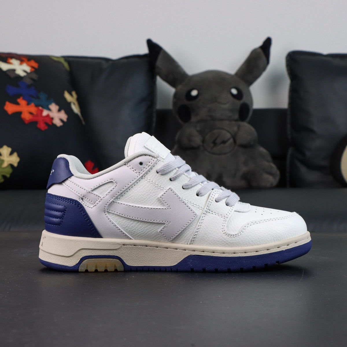Off-White Out Of Office 'Blanc Bleu Marine' — vue 14