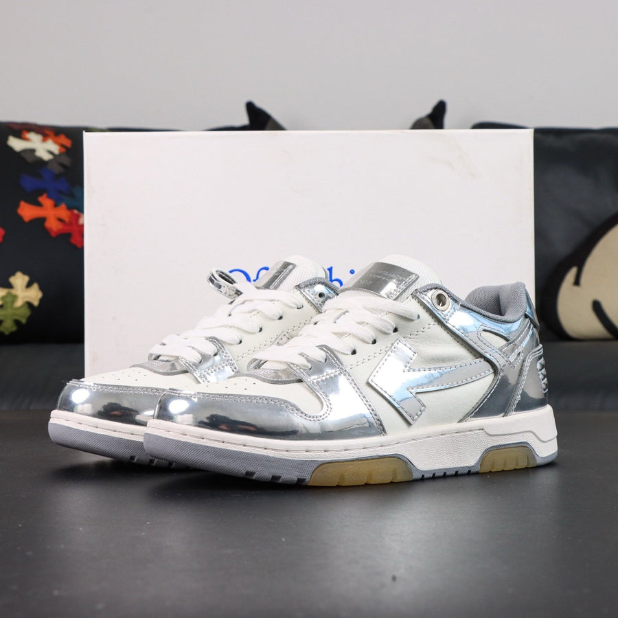 Off-White Out Of Office 'Argent Métallisé' — vue 14