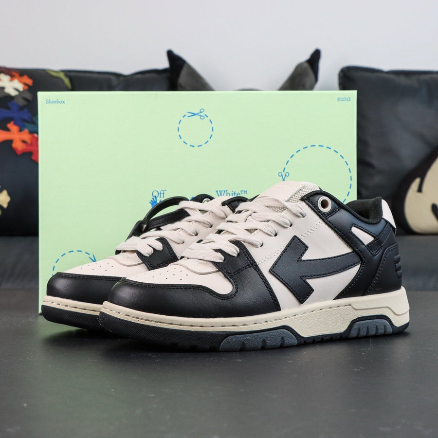 Off-White Out Of Office 'Noir Blanc Beige' — vue 16