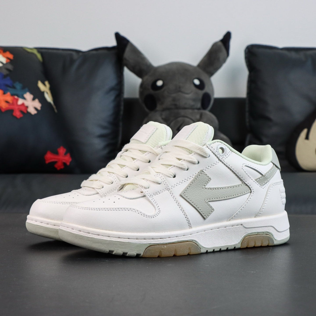 Off-White Out Of Office 'Blanc Gris Perle'