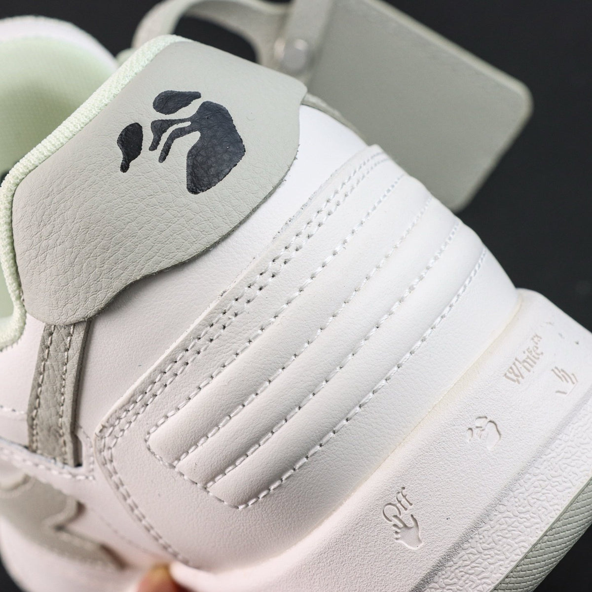 Off-White Out Of Office 'Blanc Gris Perle' — vue 4