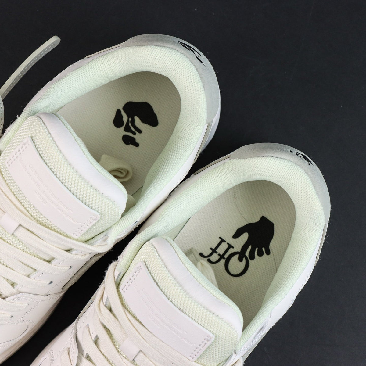 Off-White Out Of Office 'Blanc Gris Perle' — vue 12