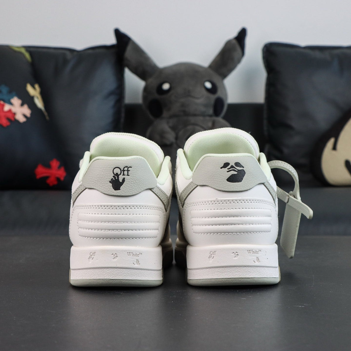 Off-White Out Of Office 'Blanc Gris Perle' — vue 18