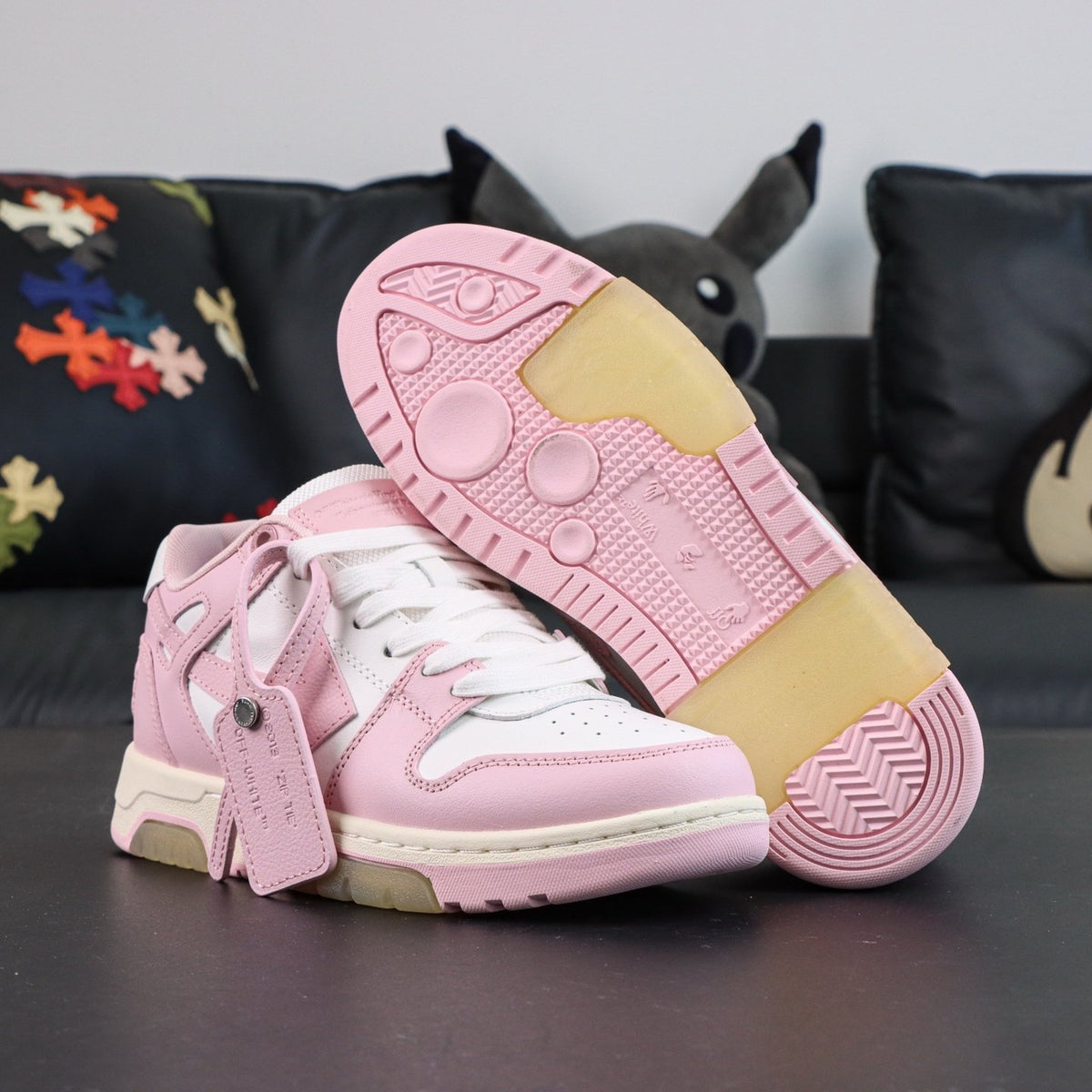 Off-White Out Of Office 'Rose Poudré' — vue 17