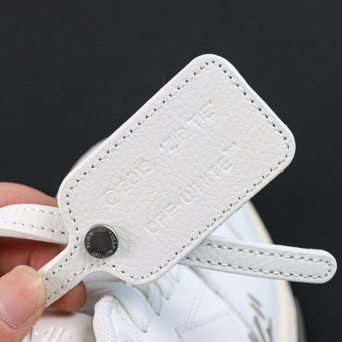 Off-White Out Of Office 'Blanc Crème' — vue 4