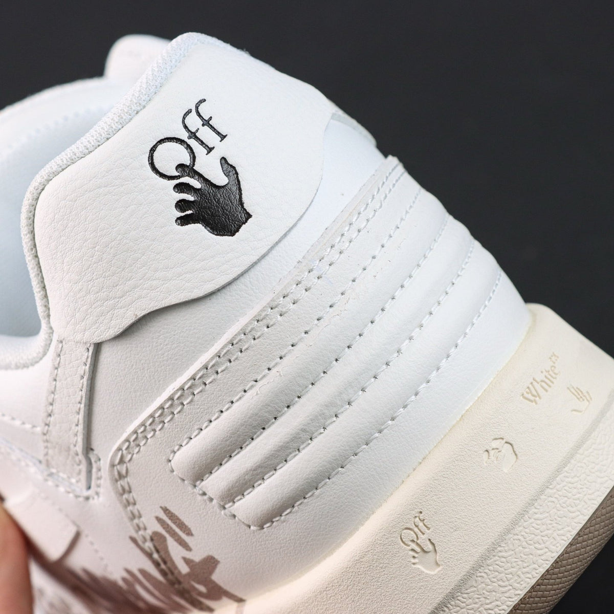 Off-White Out Of Office 'Blanc Crème' — vue 6