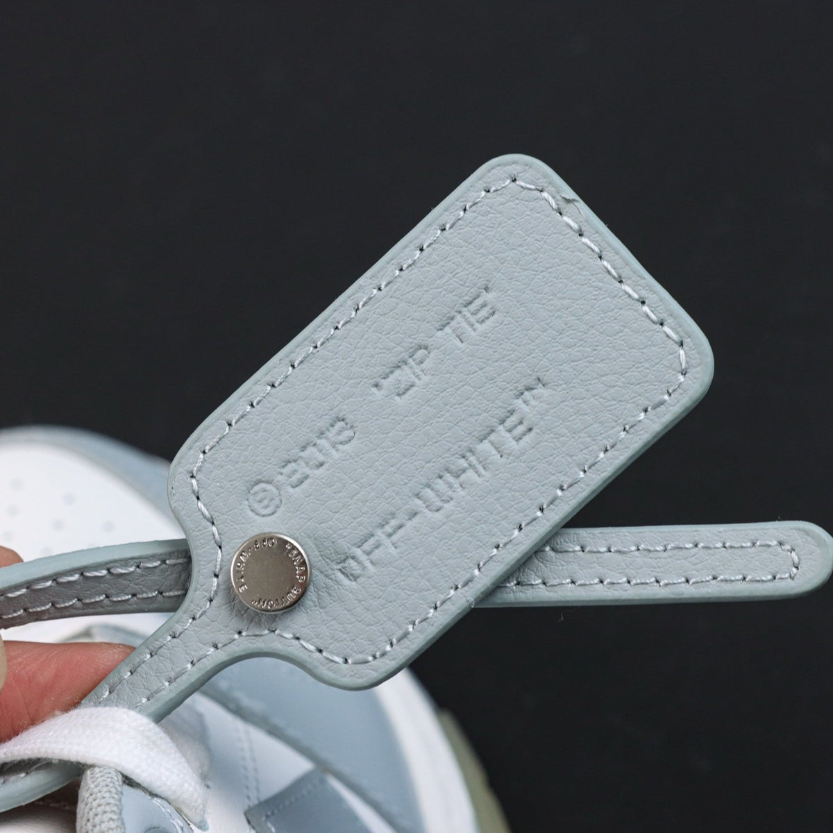Off-White Out Of Office 'Gris Clair' — vue 5