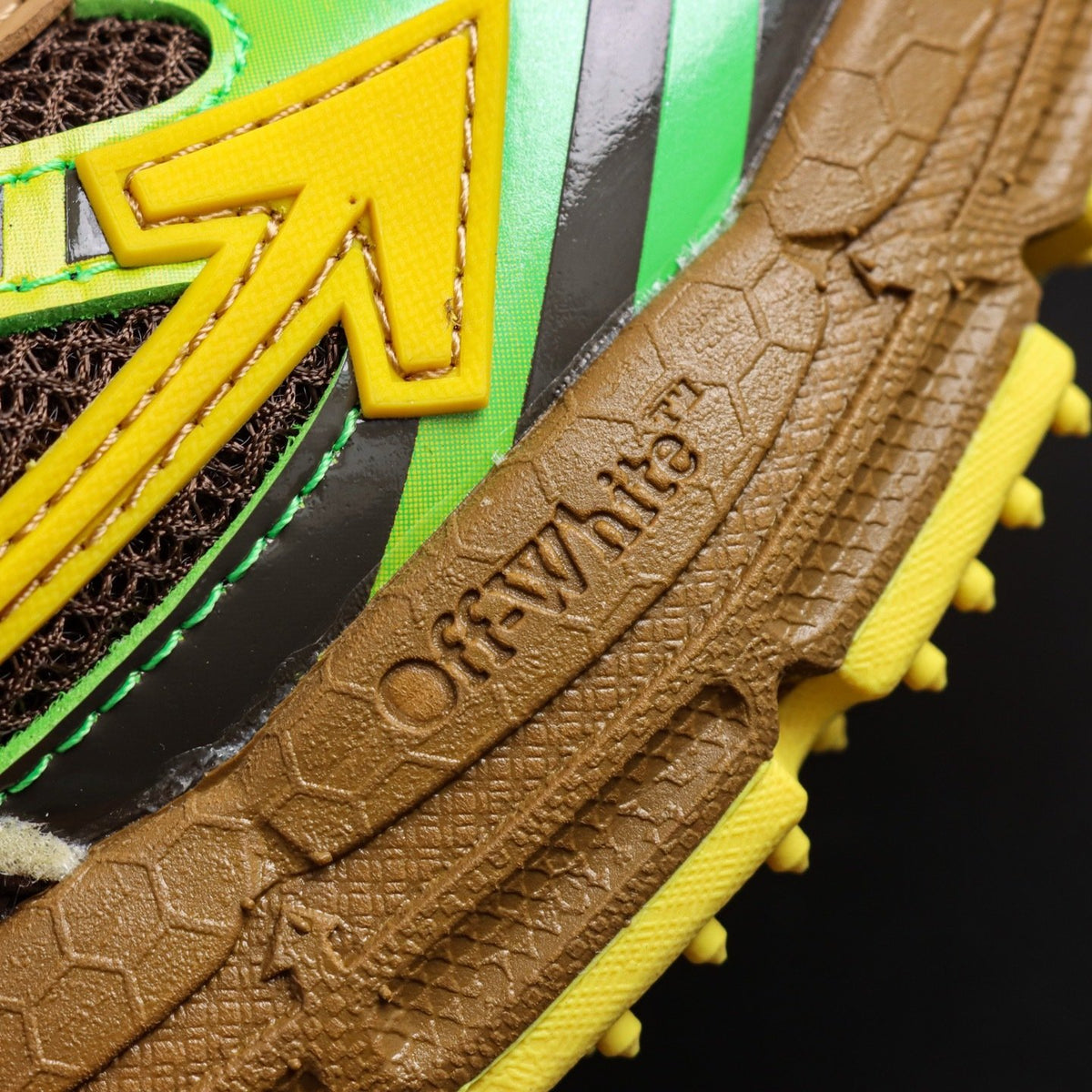 Off-White Be Right Back 'Jaune Kaki' — vue 5
