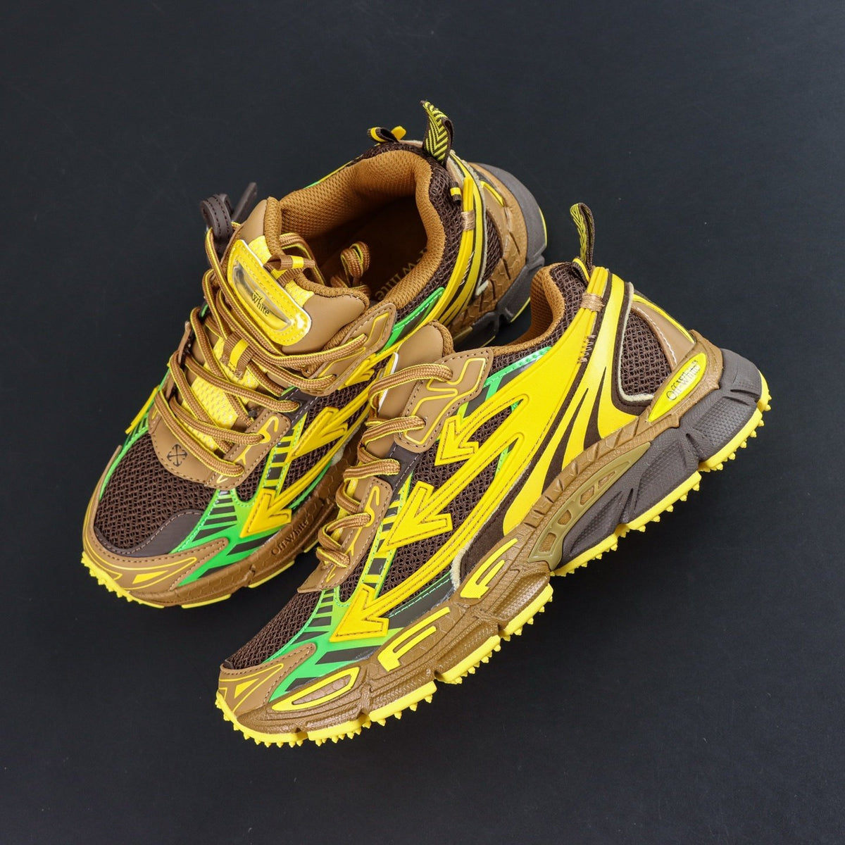Off-White Be Right Back 'Jaune Kaki' — vue 11