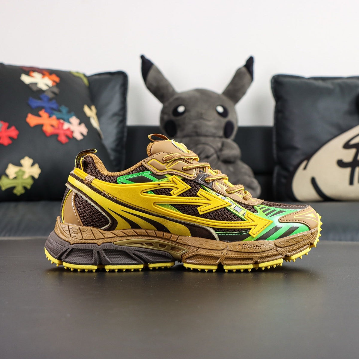 Off-White Be Right Back 'Jaune Kaki' — vue 14