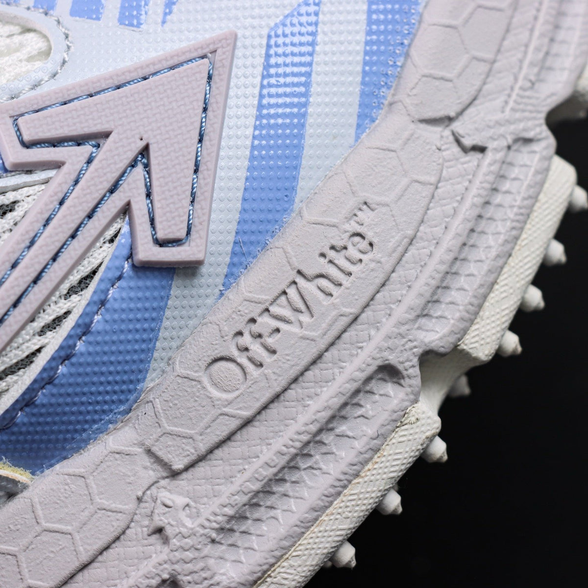 Off-White Be Right Back 'Bleu Glacier' — vue 3