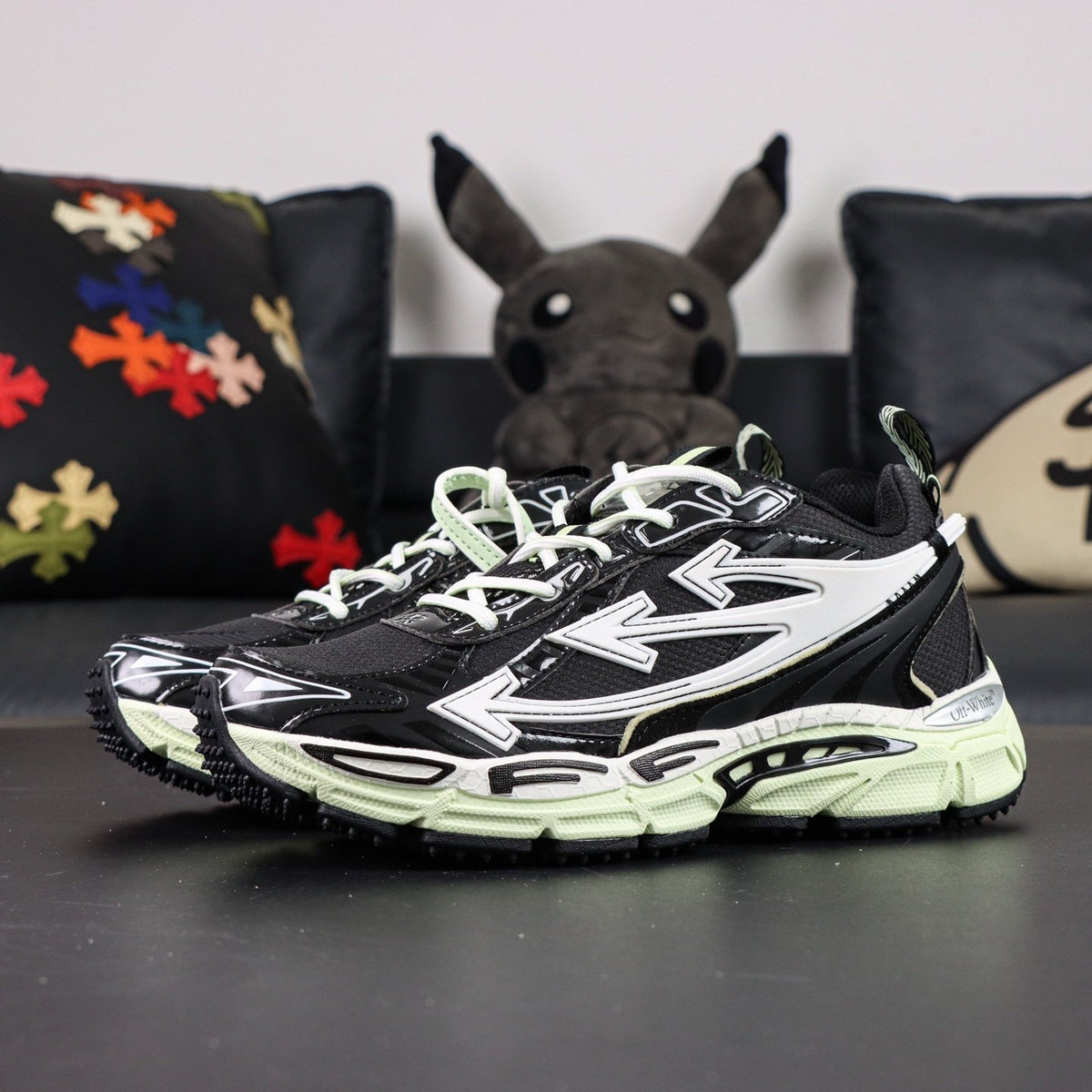 Off-White Be Right Back 'Noir Vert Menthe'