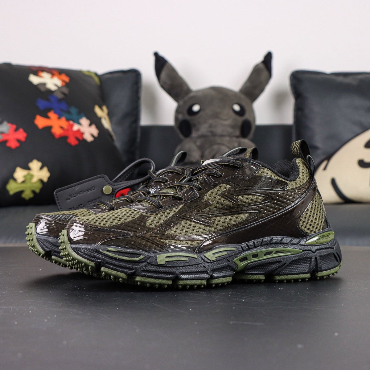 Off-White Be Right Back 'Vert Militaire'