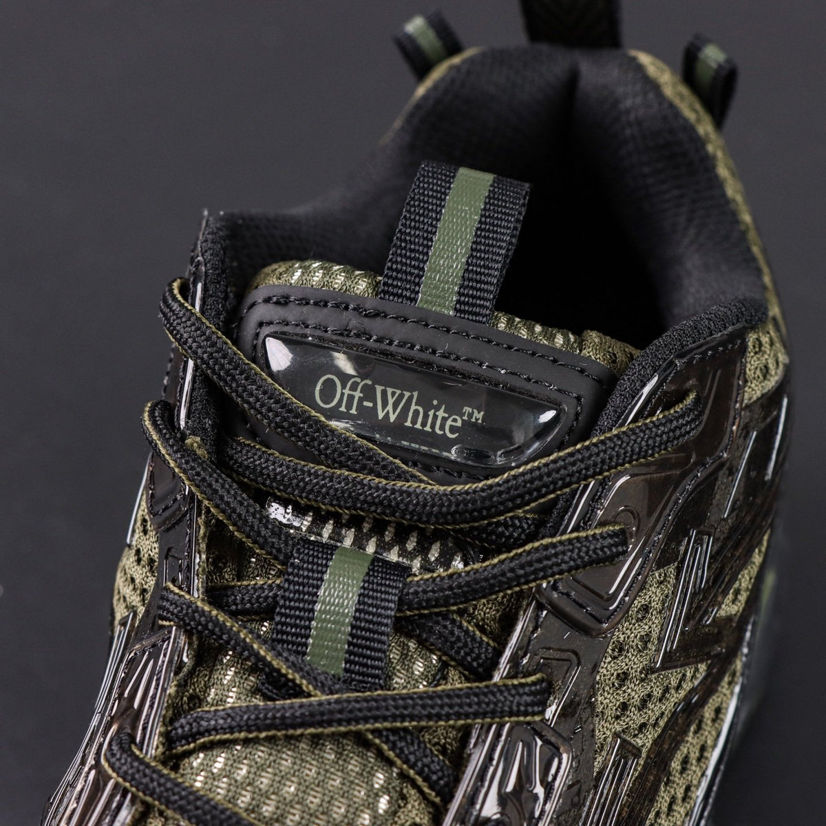 Off-White Be Right Back 'Vert Militaire' — vue 4