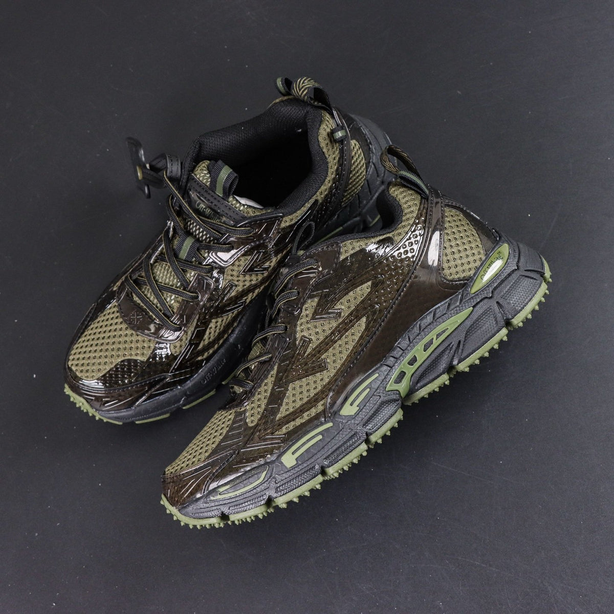Off-White Be Right Back 'Vert Militaire' — vue 11