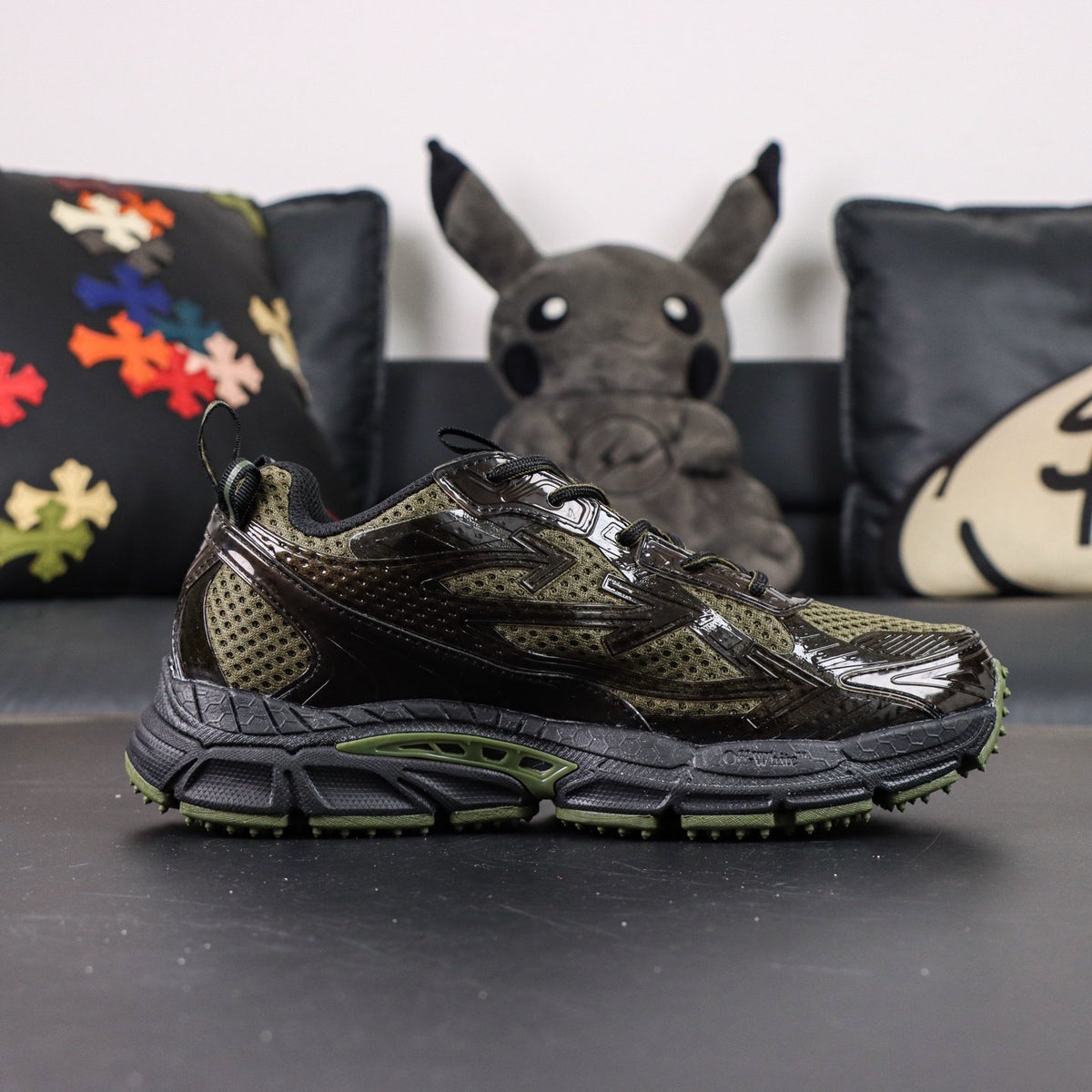 Off-White Be Right Back 'Vert Militaire' — vue 14