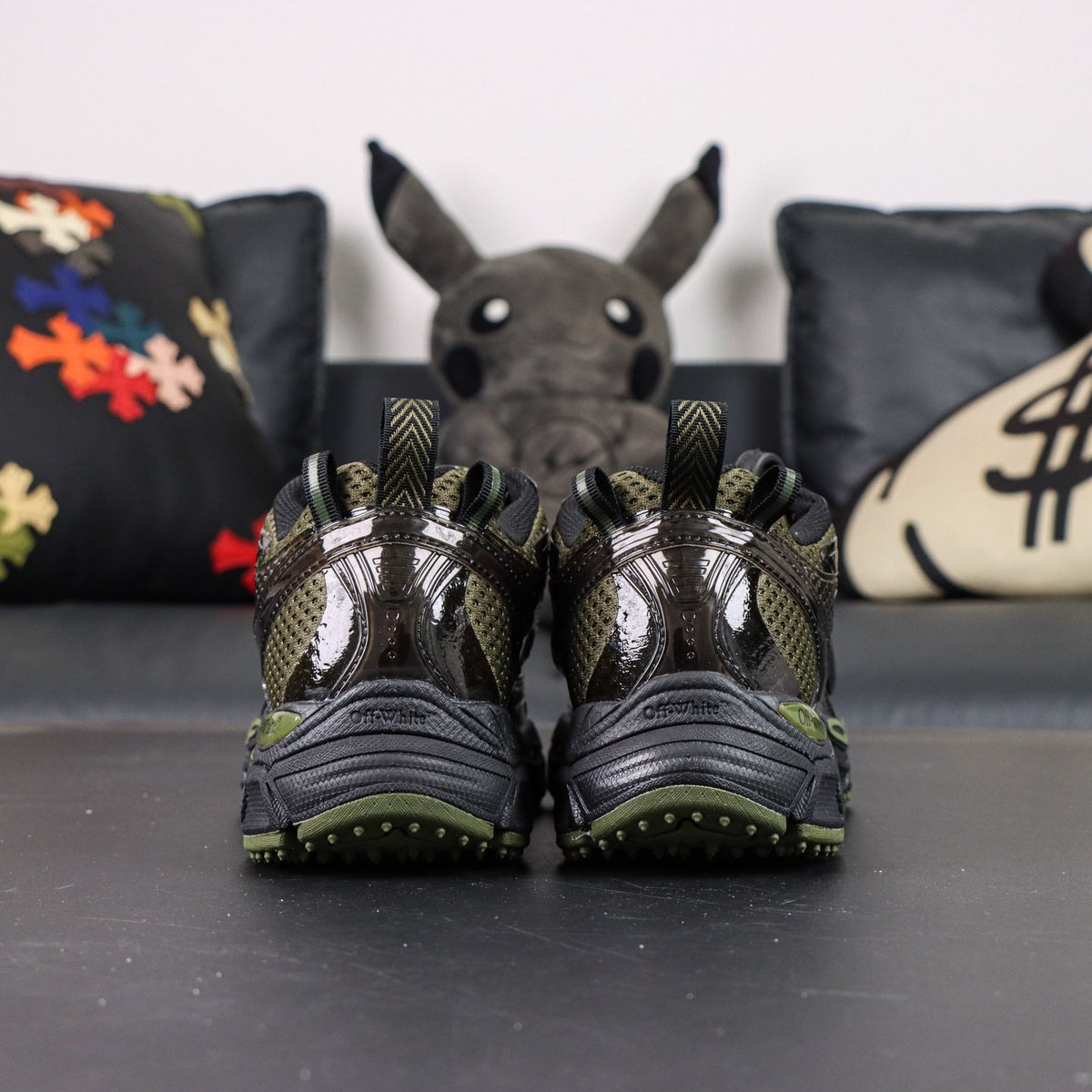 Off-White Be Right Back 'Vert Militaire' — vue 18